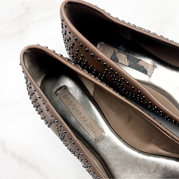 BCBG MAXAZRIA • Studded Pointed Flats • 7M - Picture 12 of 12